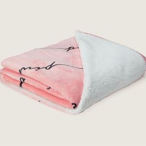 Victoria Secret sherpa blanket